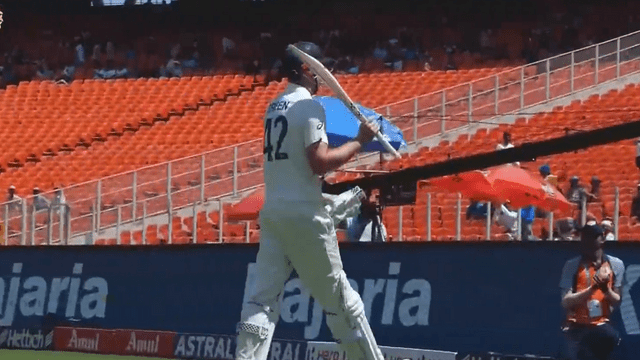 IND vs AUS: After a long wait of 60 overs, Ashwin took the wicket of Cameron Green, KS Bharat's tremendous catch, watch video