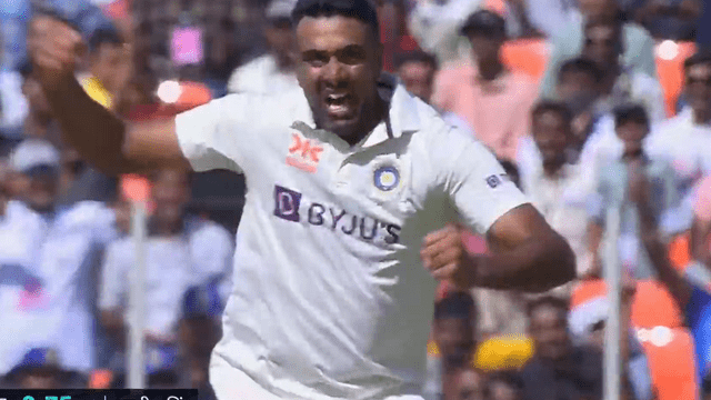 IND vs AUS: After a long wait of 60 overs, Ashwin took the wicket of Cameron Green, KS Bharat's tremendous catch, watch video