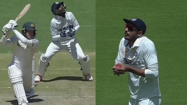 CRICCRANK - 2023-03-10T135809.352 Ashwin called for Alex Carey, OUT for the fifth time in the series, out playing