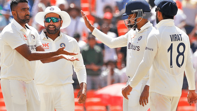 CRICCRANK - 2023-03-10T164555.960 IND vs AUS: Australia all out on 480: Khawaja misses double century, Green's first century; Ashwin got 6 wickets, 4 records broken
