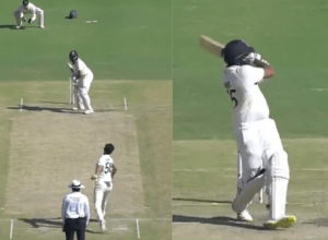 Rohit Sharma hit a stormy six on Stark's bouncer, shocked Stark, completed 17000 international runs
