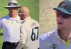 Smith will not improve, Smith went to trick the umpire, the umpire showed the mirror, shocked