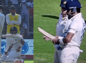 Seeing the runs coming out of Virat Kohli's bat, Smith's tension increased, then he started telling the flaws of the bat.