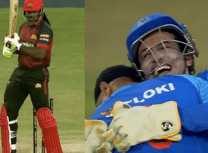 Harbhajan's magical ball blew Chris Gayle's wicket to pieces, 1.5 degree ball took away the bails, Chris Gayle lost his senses!