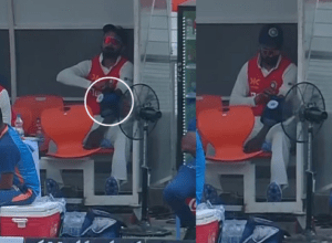 IND vs AUS: Neither batting, nor bowling, nor fielding, yet KL Rahul sitting on the icepack, injured while sitting!