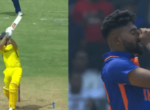 Mohammad Siraj got angry on Jadeja, Siraj's temperature increased due to Marsh's four, know the whole matter