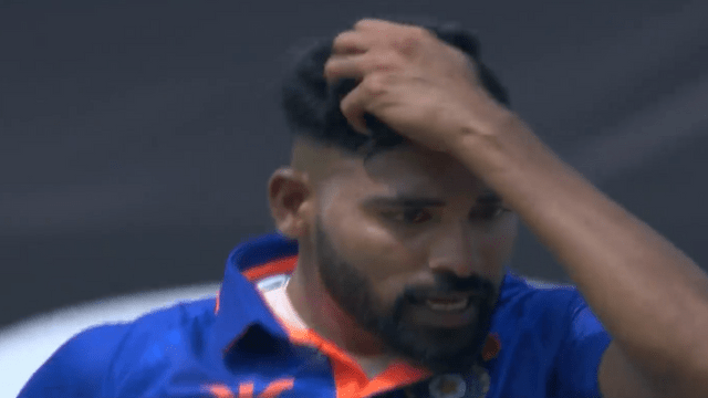 Mohammad Siraj got angry on Jadeja, Siraj's temperature increased due to Marsh's four, know the whole matter