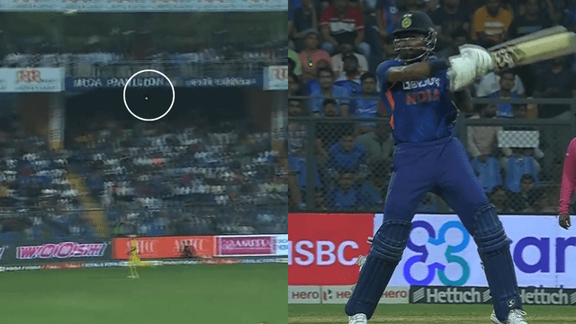 CRICCRANK - 2023-03-17T192336.781 Hardik Pandya slapped Cameron Green for a six, blew Green's senses, played an innings of 25 runs
