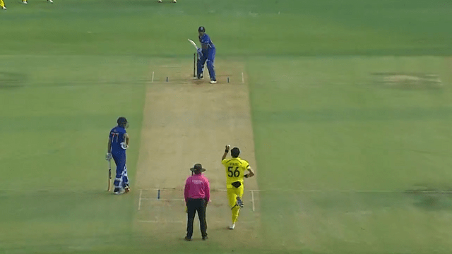 Hardik Pandya slapped Cameron Green for a six, blew Green's senses, played an innings of 25 runs