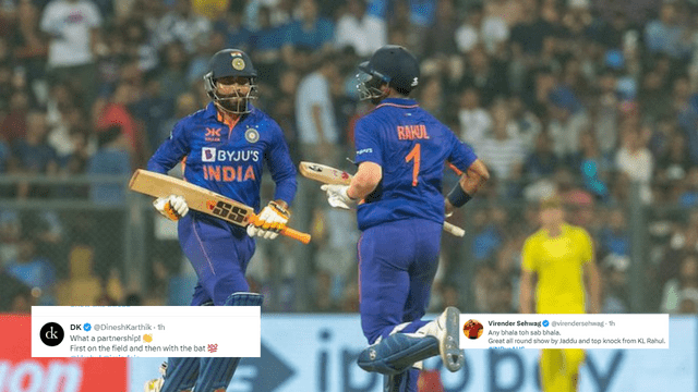 CRICCRANK - 2023-03-17T224104.551 IND vs AUS: After the victory, Sehwag and Dinesh Karthik studied Jadeja KL Rahul, said