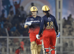 RCB vs GG: Sophie Devine's innings of 99 runs, RCB crushed Gujarat by 8 wickets, created a storm in the table, Delhi reached the playoffs