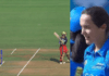 Kanika wanted to hit Amelia's ball for six, Amelia did OUT, Mumbai Indians on top