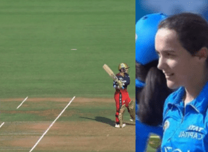 Kanika wanted to hit Amelia's ball for six, Amelia did OUT, Mumbai Indians on top