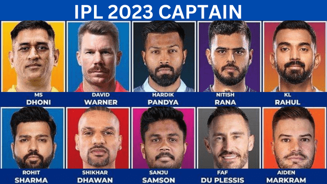 CRICCRANK - 2023-03-28T182120.418 IPL2023: The captain of all 10 teams was announced, these 2 names will be shocking, there will be a battle of experience and youth! Mahasangram will be held from 31st March