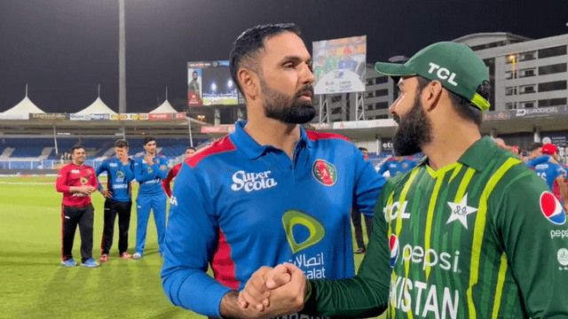Afghanistan gave a packet of "Afghan Saffron Tea" to Pakistani players after winning the series 2-1, injured Zadran won hearts by hugging Ihsanullah