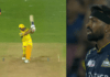 Dhoni hit the sky with a stormy six of 85 meters, Hardik was shocked, hit 14 runs in 7 balls