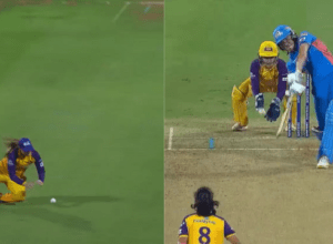 MI vs UP: Siver Brunt wreaked havoc, hitting 9 fours and 2 sixes, 72 runs, Sophie left the catch for 6 runs, MI made 182/4