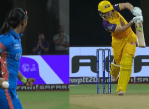 Taking the catch of Alyssa Healy, Mumbai captain Harmanpreet made a big noise, Wang blew his senses with a sensational ball!