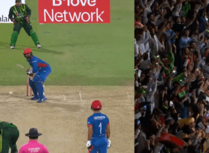 Nabi gave Afghanistan a historic 6-wicket victory over Pakistan by hitting a six, this happened for the first time