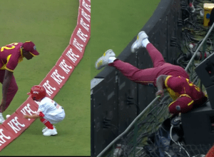 Powell injured himself while saving a 4-year-old ball boy, a major accident averted in a live match