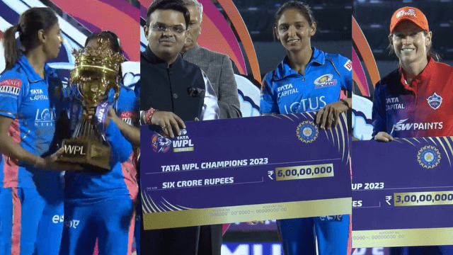 CRICCRANK (75) MI vs DC: Mumbai Indians became the champion of WPL, got 6 crores, Delhi had to be satisfied with 3 crores, see the list of awards with Purple-Orange Cap