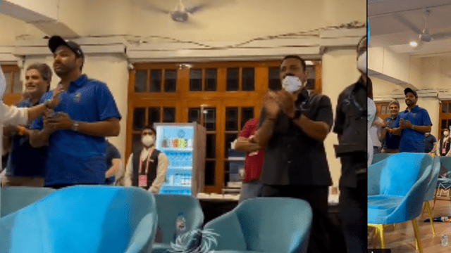Harmanpreet won the WPL title to Mumbai Indian, Rohit's heartbeat increased in the last 6 balls, wife Ritika hit Rohit's chest after the victory