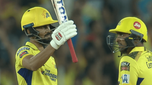 Shubman Gill wreaked havoc with 63 runs off 36 balls, crushed Chennai by 5 wickets, Rituraj's 92 runs faded, Rashid Khan- Rahul Tiwatia also shone