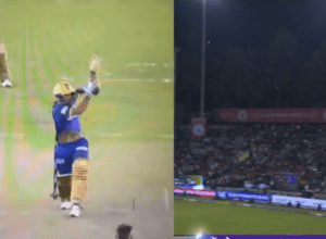 Shardul Thakur hit a stormy six on the very first ball, Sam Karan was blown away! Shardul's name echoed in the stadium