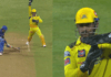 Dhoni embarrassed the umpire by taking DRS, Dhoni's catch caused Suryakumar to rise before rising