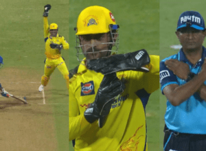 Dhoni review system overturned the match, turning NOT OUT into OUT shocked Suryakumar! The umpires were also upset!