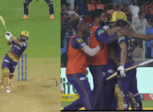 Rinku Singh hit 5 consecutive sixes in the last over, snatched victory from the jaws of Gujarat, Rashid's hat-trick went in vain, KKR won by 3 wickets