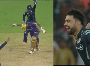 Rinku's enchanting innings of 5 consecutive sixes was heavy on Rashid Khan's hat-trick, Rashid Khan took his first hat-trick as captain