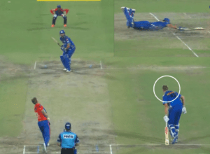 Cameron Green did the trick, lost his helmet and called for a long bat before running for 2 runs! Mumbai won on the last ball, the excitement crossed
