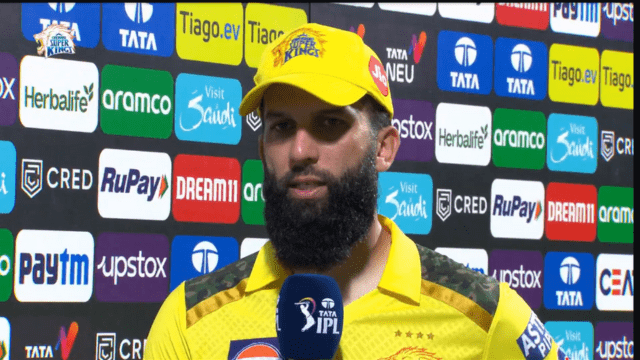 CSK vs LSG: Man of the Match" Moeen Ali Aspires to Dhoni Says "Dhoni Knows When to Bowl to Anyone"