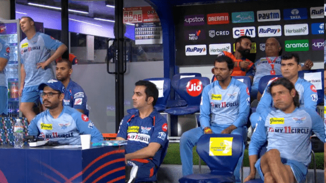 Gautam Gambhir's tears came out of Moin Ali's four wickets! Seeing the fall of the wicket kept shaking his head in helplessness.
