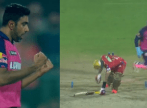 Sikandar Raza danced on Ashwin's magic ball, as long as he could think, the ball blew the wicket, bowled on his knees