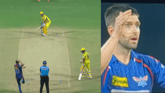 Untitled design (3) Mark Wood caught his head on Dhoni's hammer shot, Dhoni hit 2 sixes in 2 balls, havoc, viewership record broken