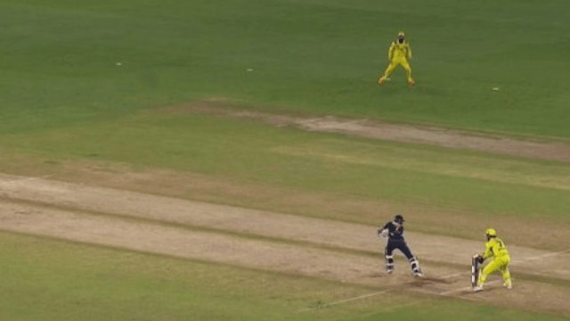 Ms Dhoni stumped Shubman Gill in 0.12 seconds.