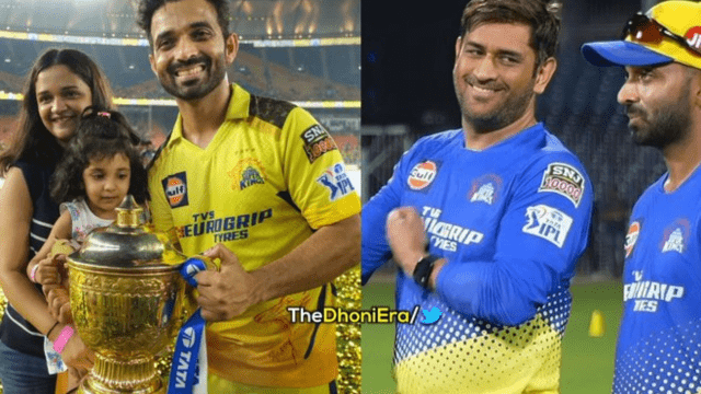 CRICCRANK - 2023-06-01T012022.611 Rahane, whom BCCI longed for a contract, Dhoni's mantra got Rahane to enter Team India