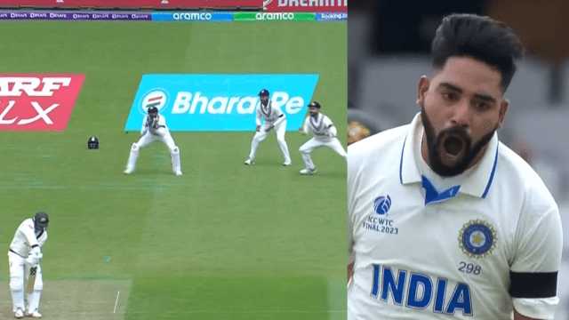 CRICCRANK - 2023-06-07T174454.894 Mo. Siraj's stormy out swing upset Usman Khawaja, OUT on duck, Siraj's blast