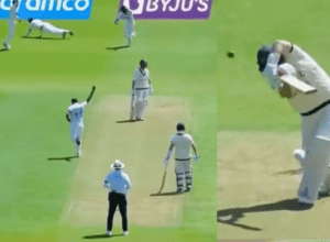Mohammed Shami's rocket speed ball blew Labushen's wicket, Rohit Sharma's plan worked