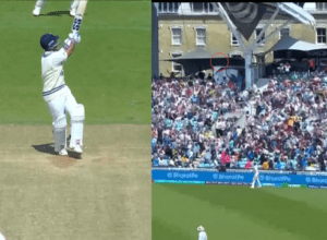 Rahane played a stormy inning of 89 runs, hit a six off Cummins and completed his half-century, made this record