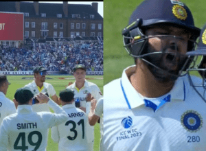 Rohit Sharma screamed after seeing third umpire's injustice with Shubman Gill, millions of hearts were broken, spectators were stunned
