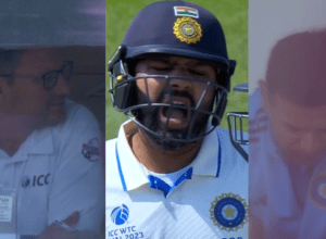 Third umpire "Richard Kettleborough" who gave OUT to Shubman Gill was very happy, Dravid looked sad, captured picture of cameraman