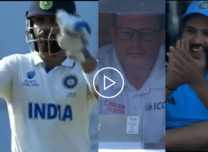 Virat Kohli mocking third umpire, made this gesture in live match, Rohit was happy