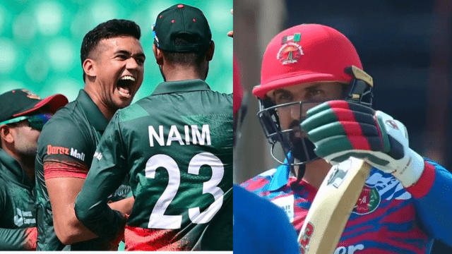CRICCRANK - 2023-07-11T215229.206 Shoriful Islam took 4 wickets for Afghanistan, Bangladesh won by 7 wickets, Afghanistan won the series by 2/1