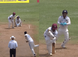 Chanderpal's wicket flew on Ashwin's magical ball, made a record of dismissing father-son