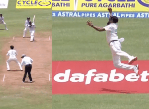 Mo. Siraj caught a magical catch by jumping 5 feet in the air, Jadeja's heart beat, Blackwood OUT
