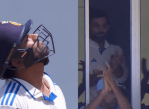 Rohit Sharma hit his 5th half-century as an opener, Virat clapped secretly, Rohit was seen smiling