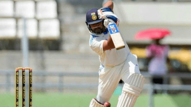 Rohit Sharma hit 10th Test century, destroyed WI with 10 fours and 2 sixes, broke these records by innings of 103 runs